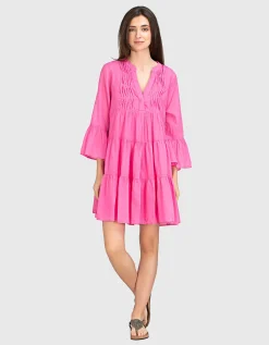 Ausgestelltes Mini-Kleid