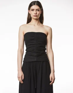 Bandeau-Top mi Raffung