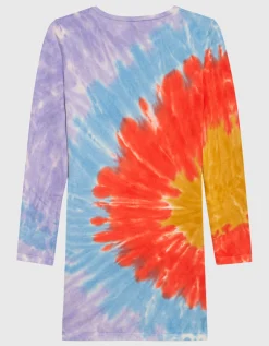 Batik Mini Kleid mit Kaschmir-Anteil