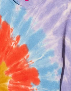 Batik Mini Kleid mit Kaschmir-Anteil