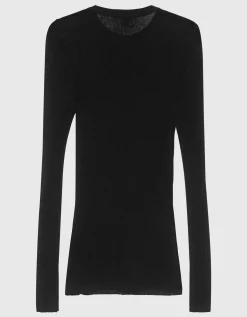 Baumwoll Longsleeve mit Kaschmir Anteil