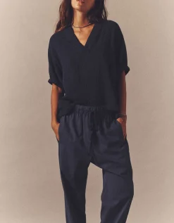 Baumwoll-Hose Draper mit elastischem Bund