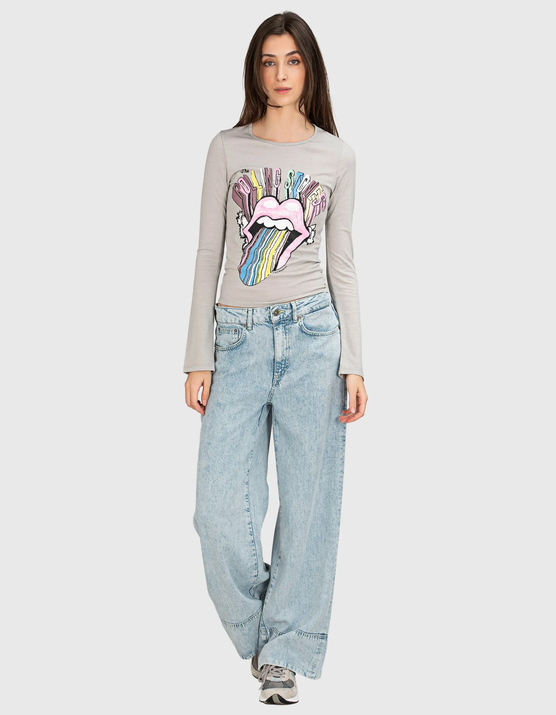Bedrucktes Longsleeve