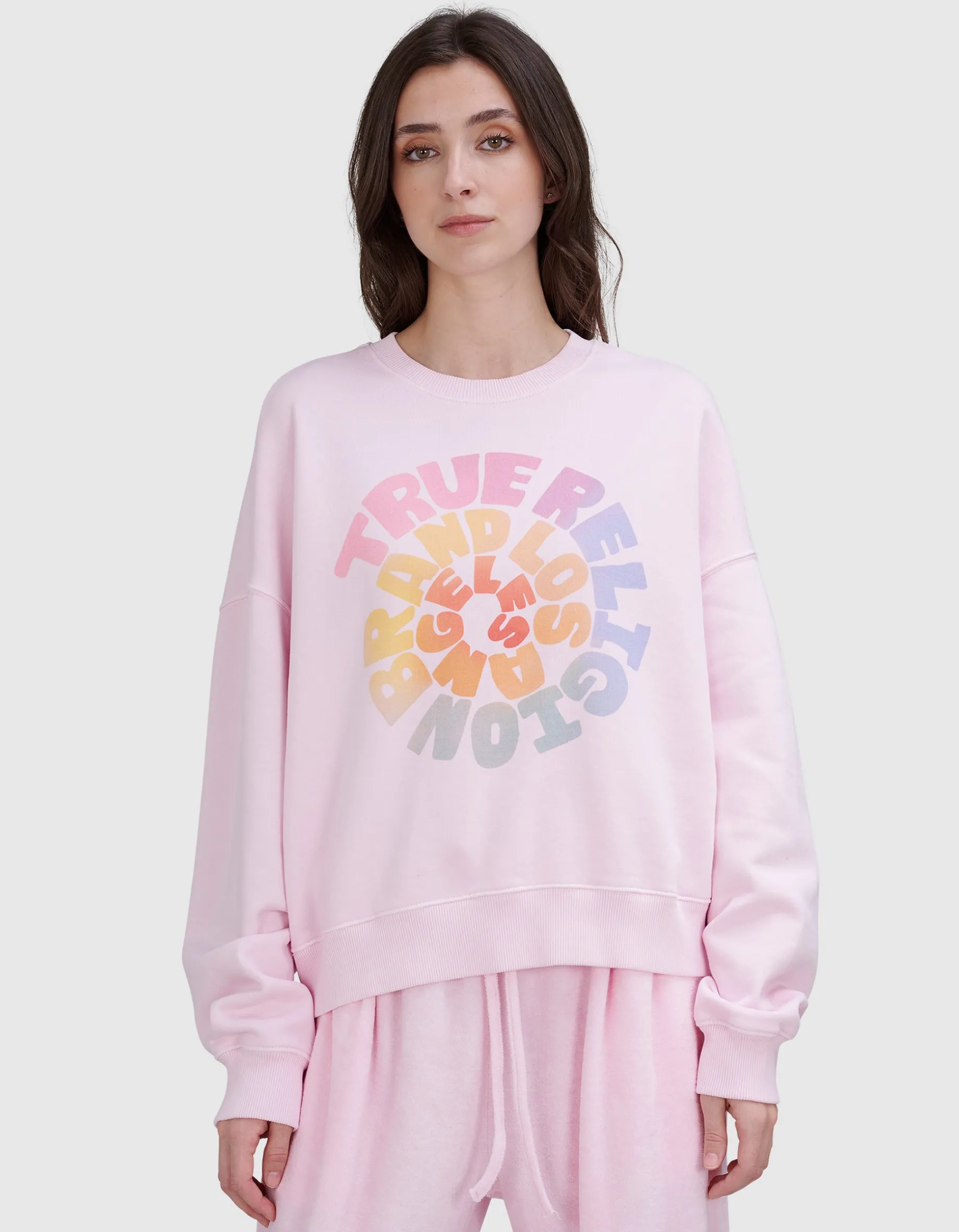 Bedrucktes Oversize Sweatshirt