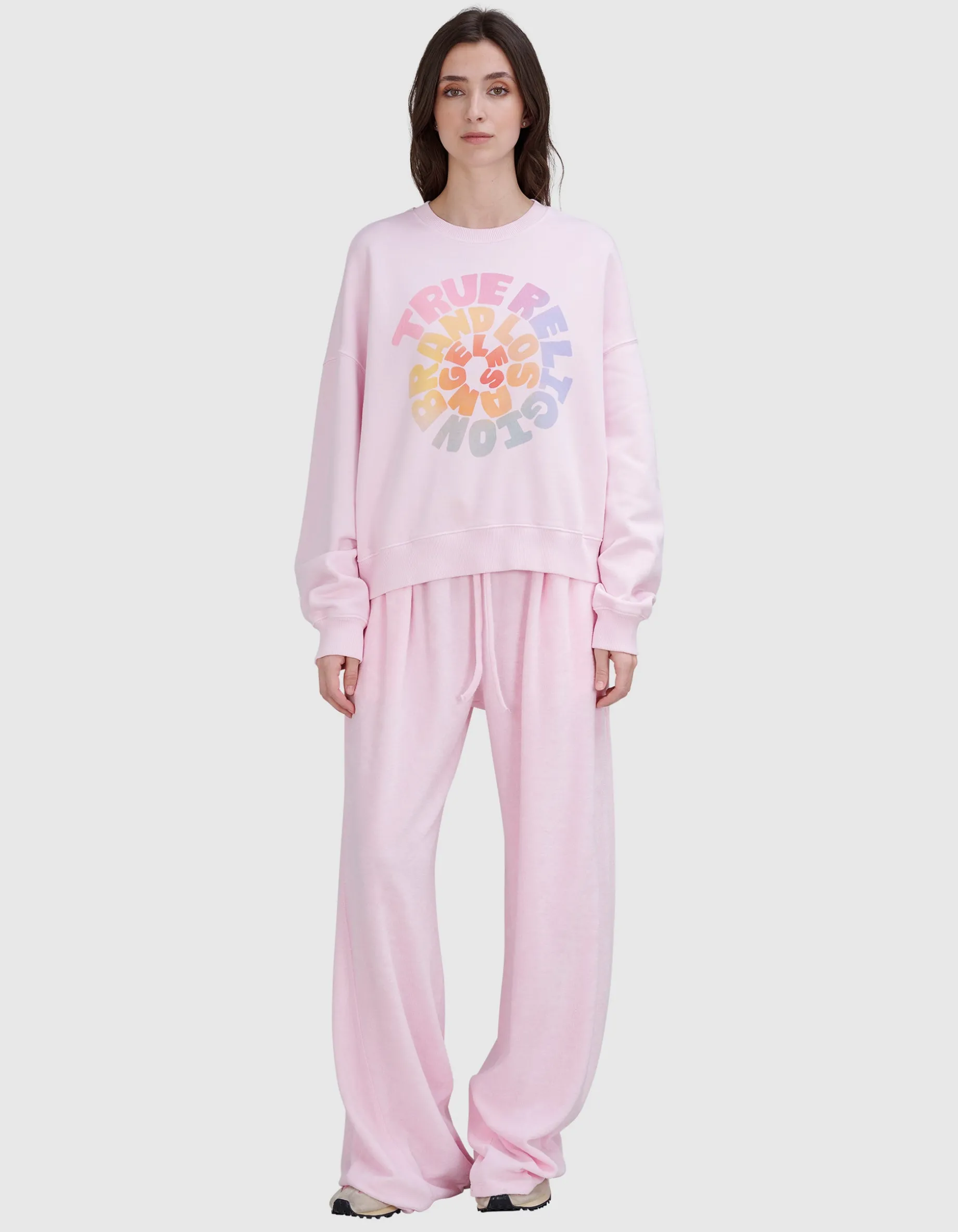 Bedrucktes Oversize Sweatshirt