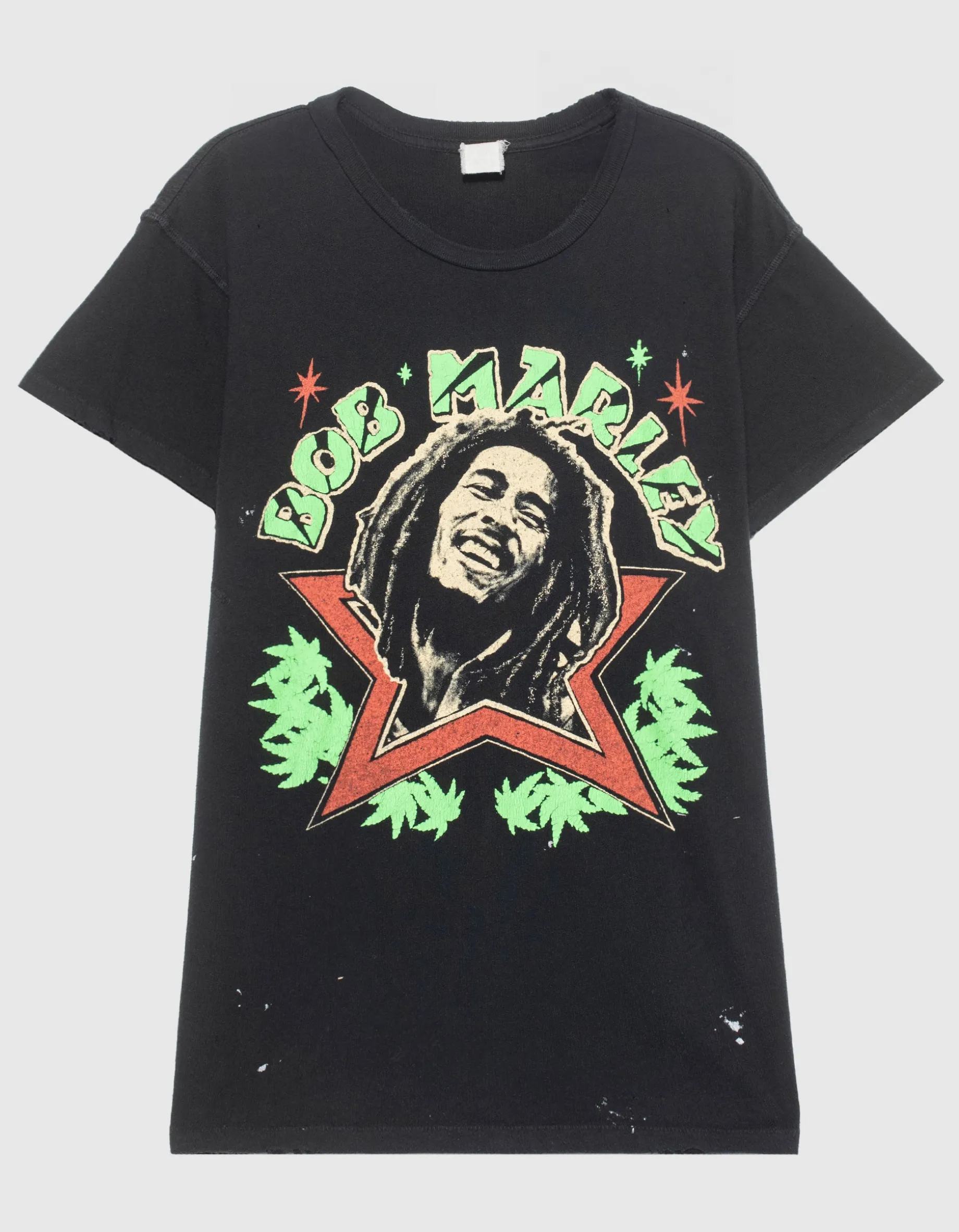 Bedrucktes Oversize T-Shirt im Vintage-Look