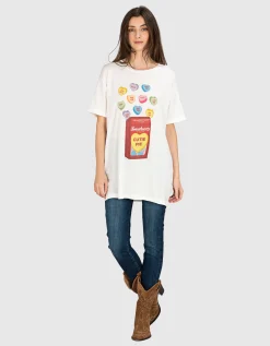 Bedrucktes Oversize T-Shirt