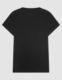Bedrucktes Oversize T-Shirt im Destroyed-Look