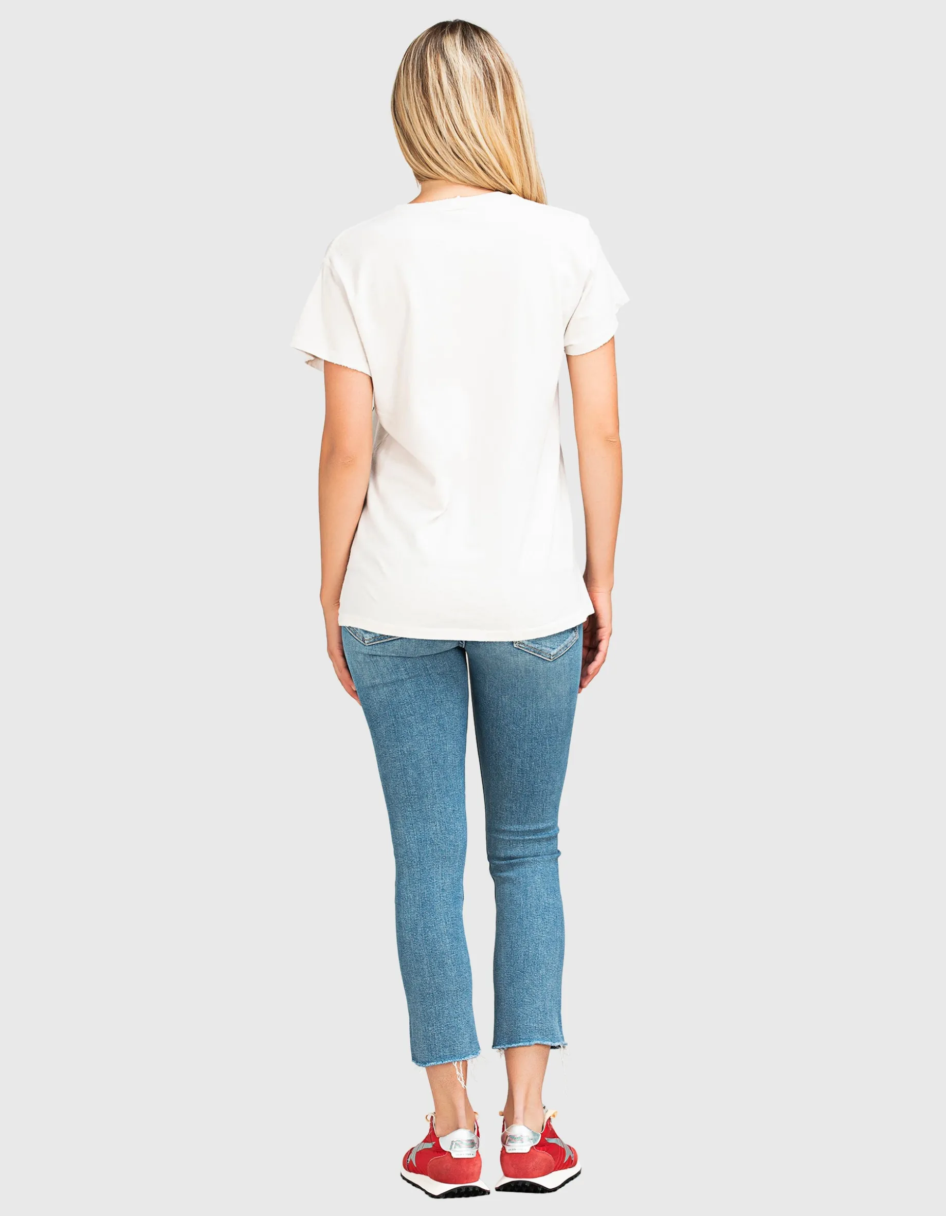 Bedrucktes Oversize T-Shirt im Vintage-Look