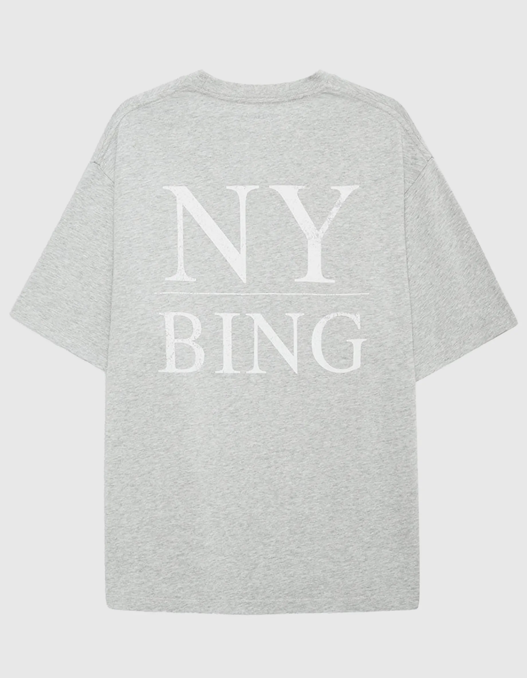 Bedrucktes Oversize T-Shirt Myers Serif NY