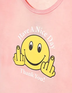 Bedrucktes Oversize T-Shirt