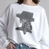 Bedrucktes Oversize-Sweatshirt