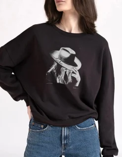 Bedrucktes Oversize-Sweatshirt