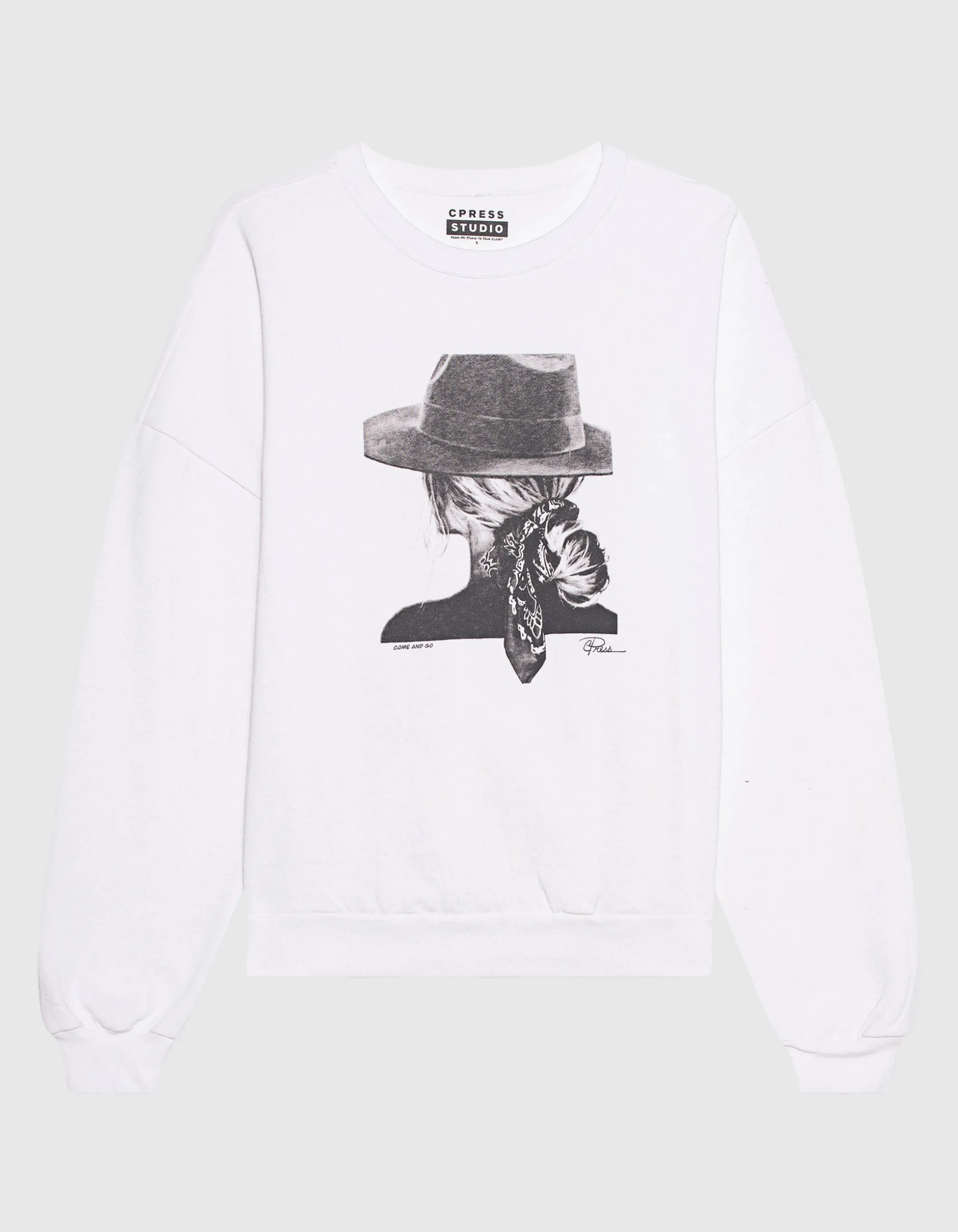 Bedrucktes Oversize-Sweatshirt
