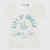 Bedrucktes Ripp-T-Shirt
