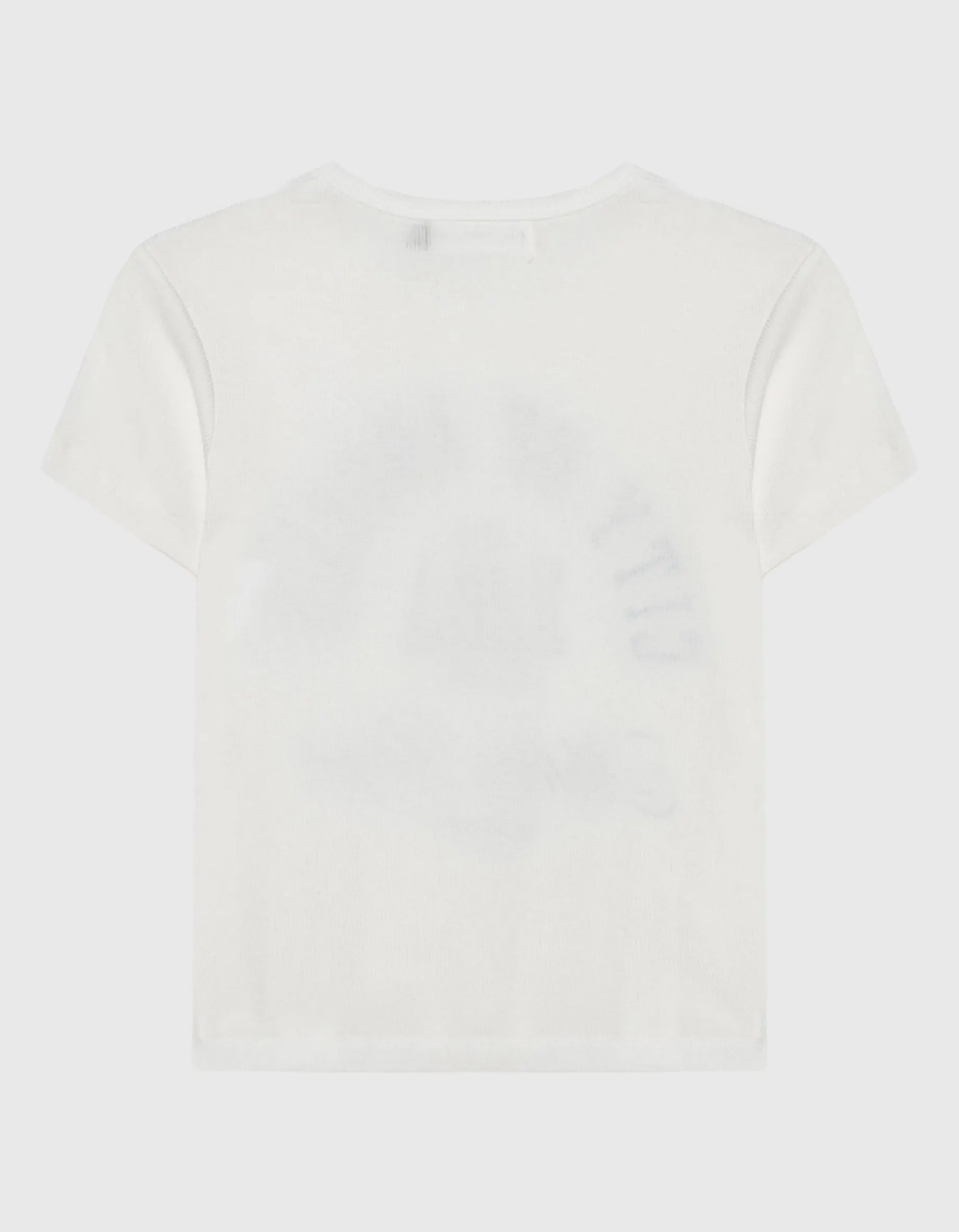 Bedrucktes Ripp-T-Shirt