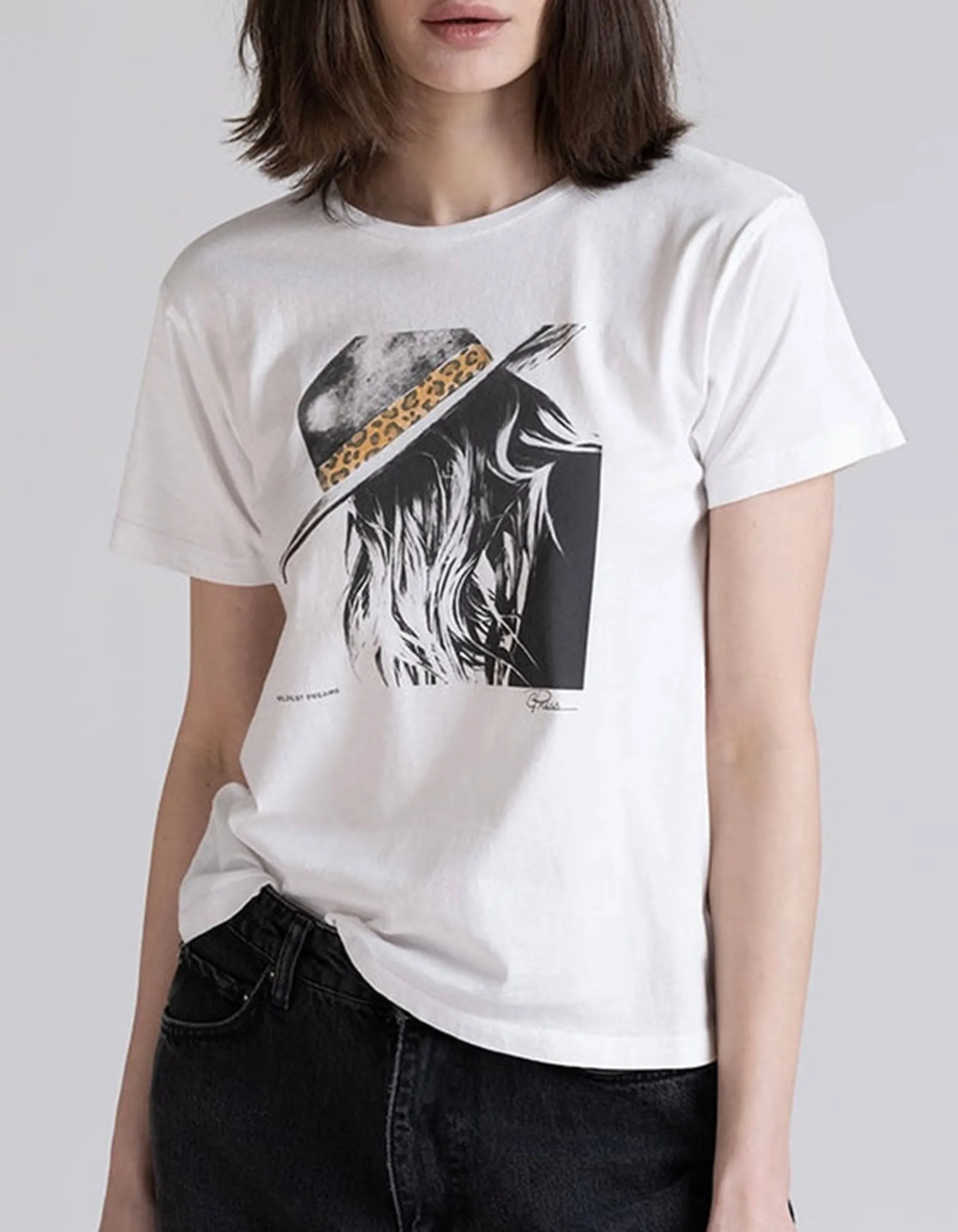 Bedrucktes T-Shirt