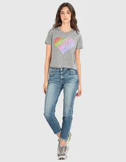 Bedrucktes T-Shirt