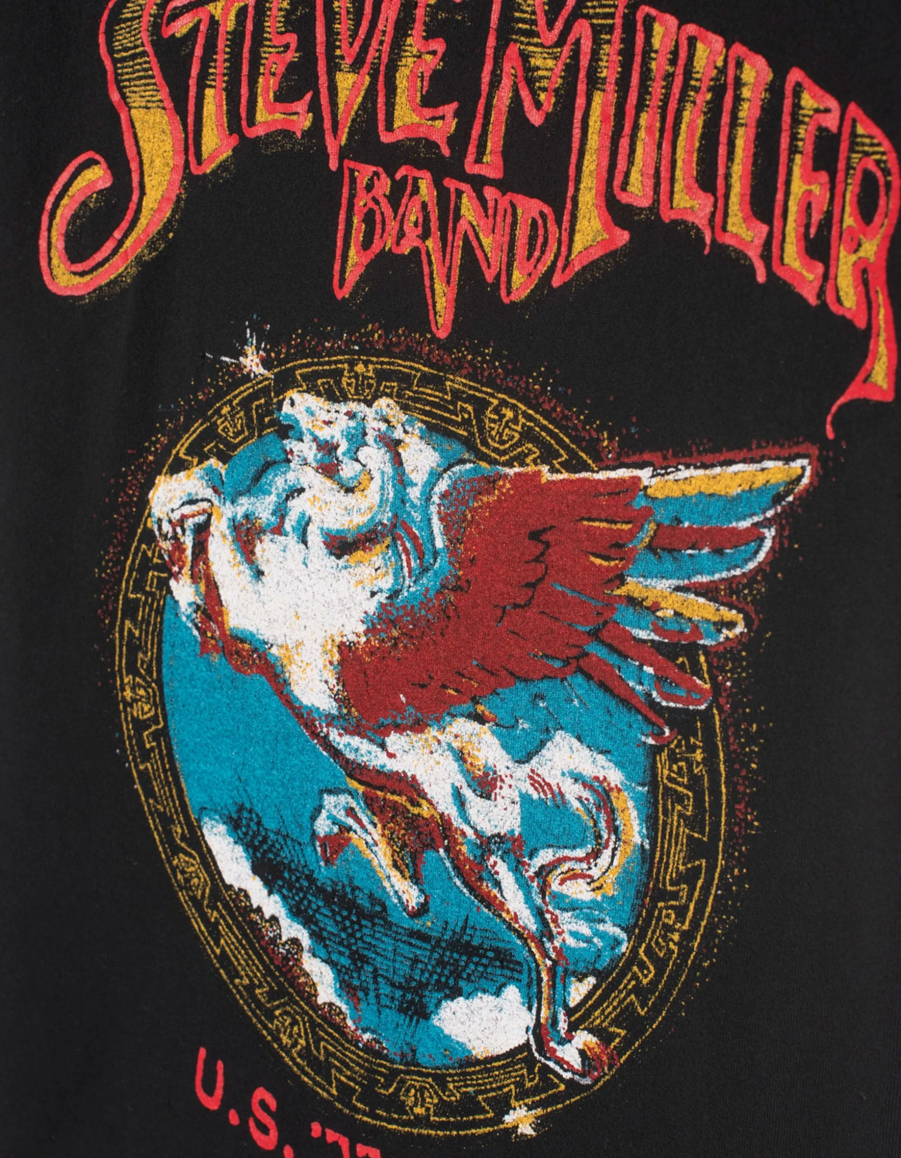 Bedrucktes T-Shirt im Destroyed-Look
