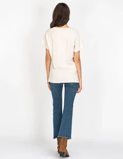 Bedrucktes T-Shirt im Destroyed-Look