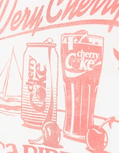 Bedrucktes T-Shirt im Vintage-Look
