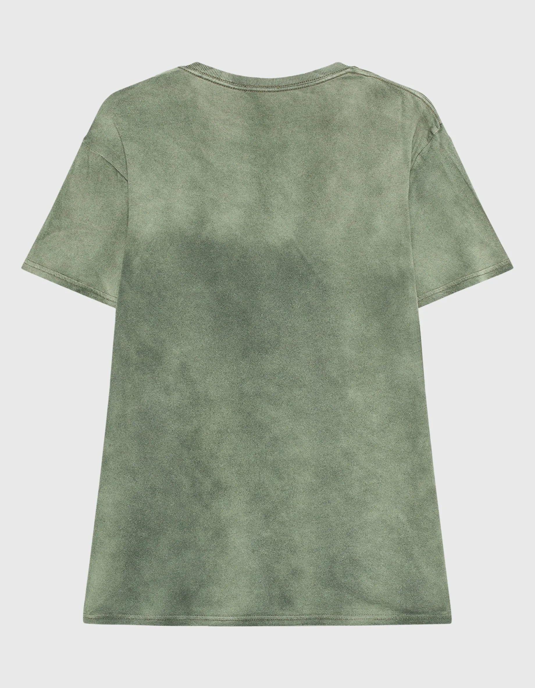 Bedrucktes Washed-Out T-Shirt