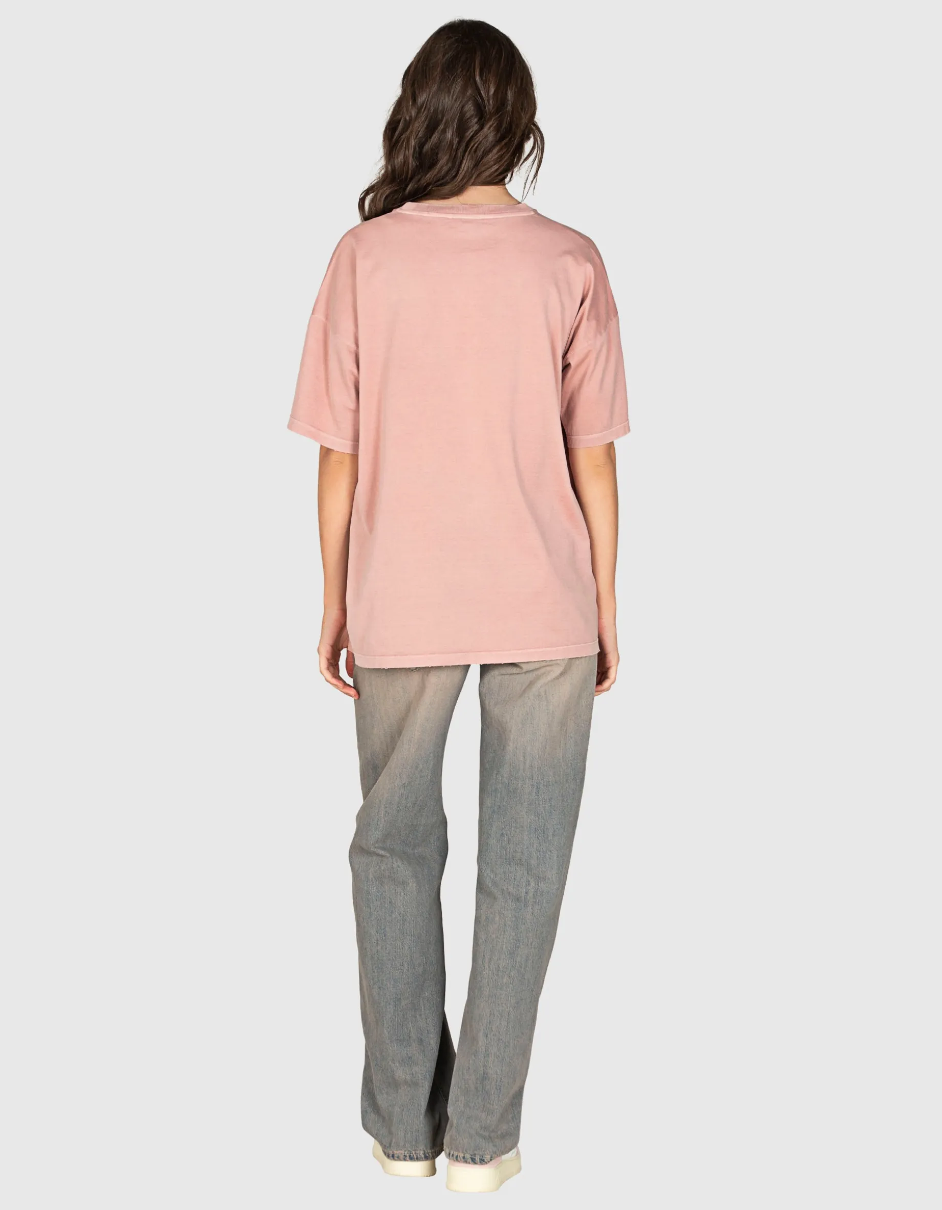Bedrucktes Washed-Out T-Shirt