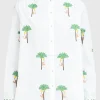 Bestickte Baumwoll-Bluse Columbia