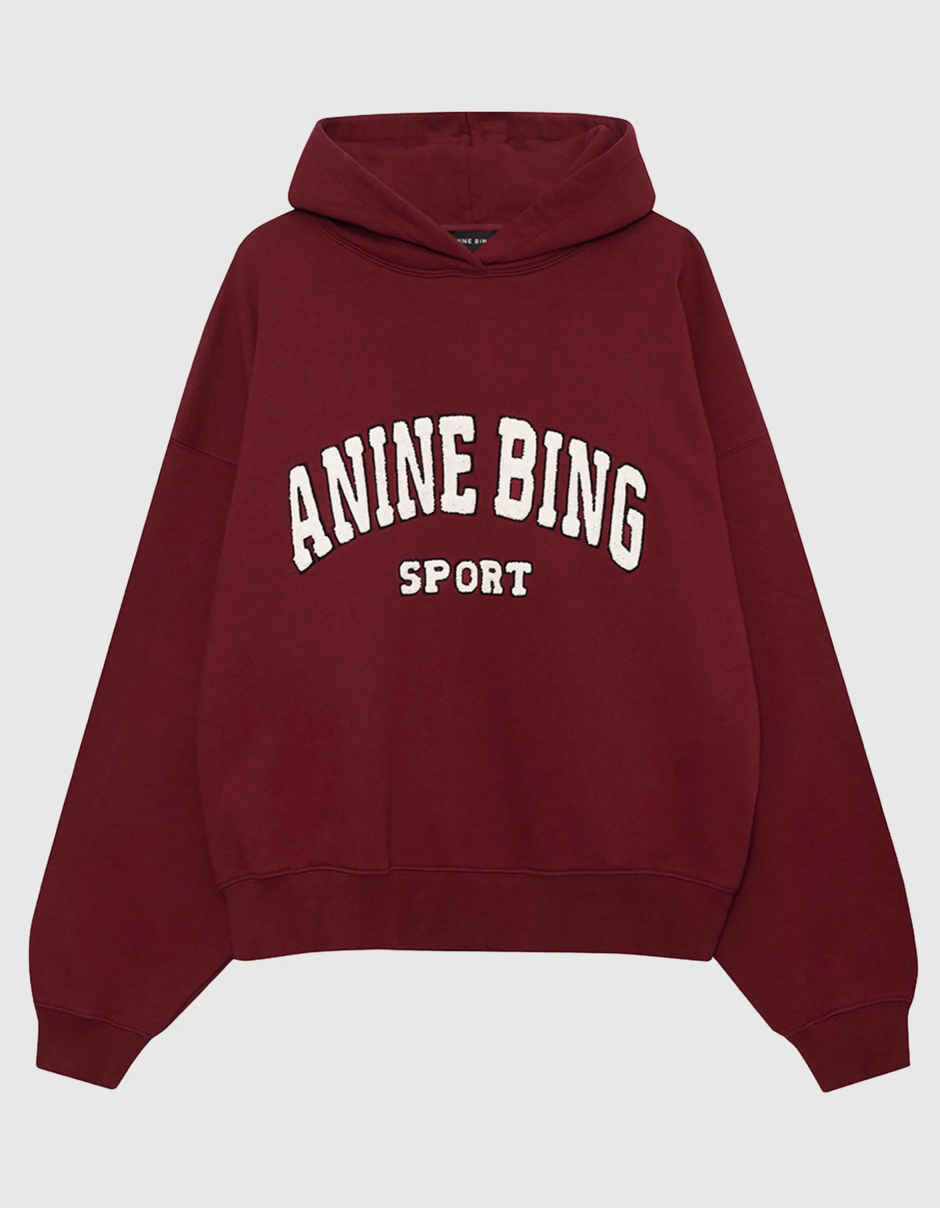 Bestickter Oversize Hoodie Alec