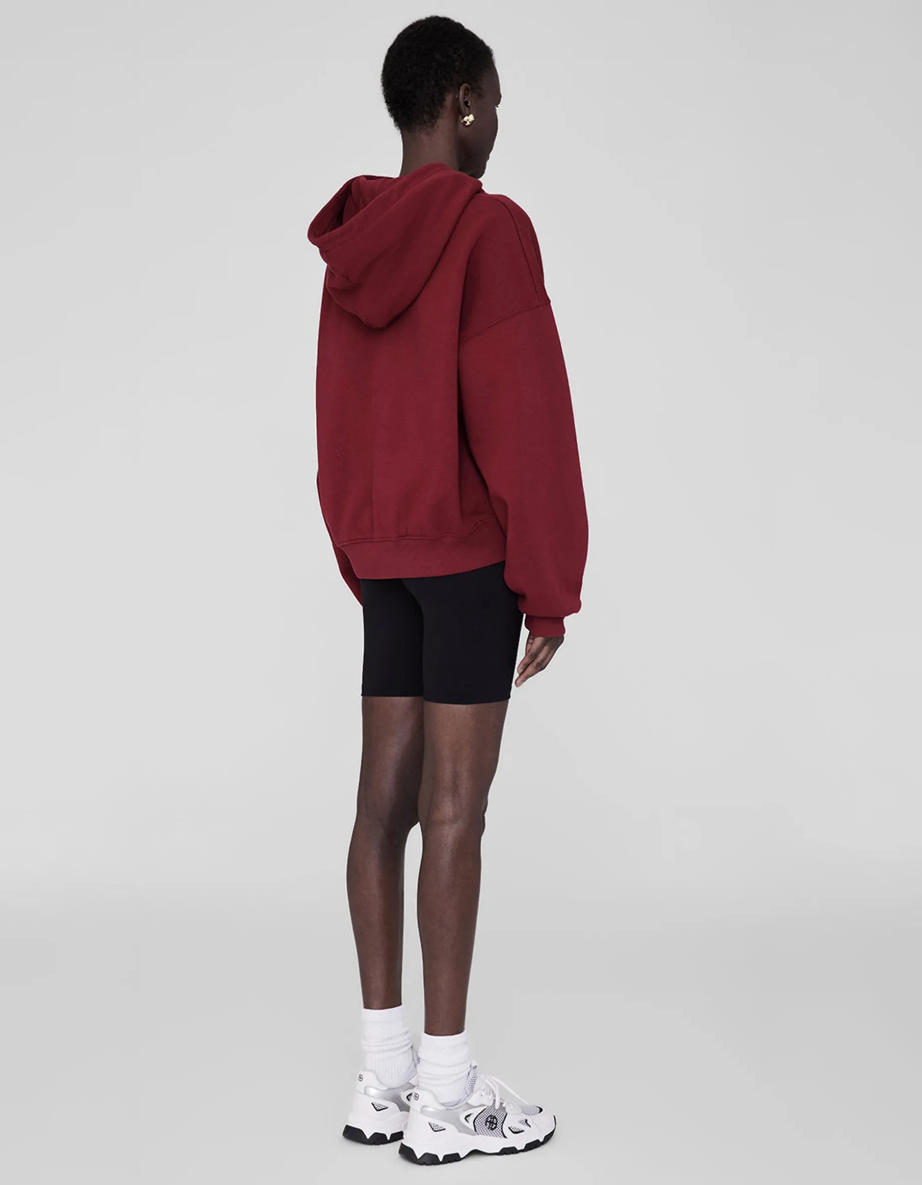 Bestickter Oversize Hoodie Alec