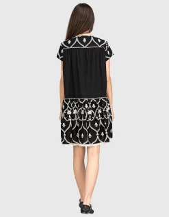 Besticktes Mini-Kleid Visionary
