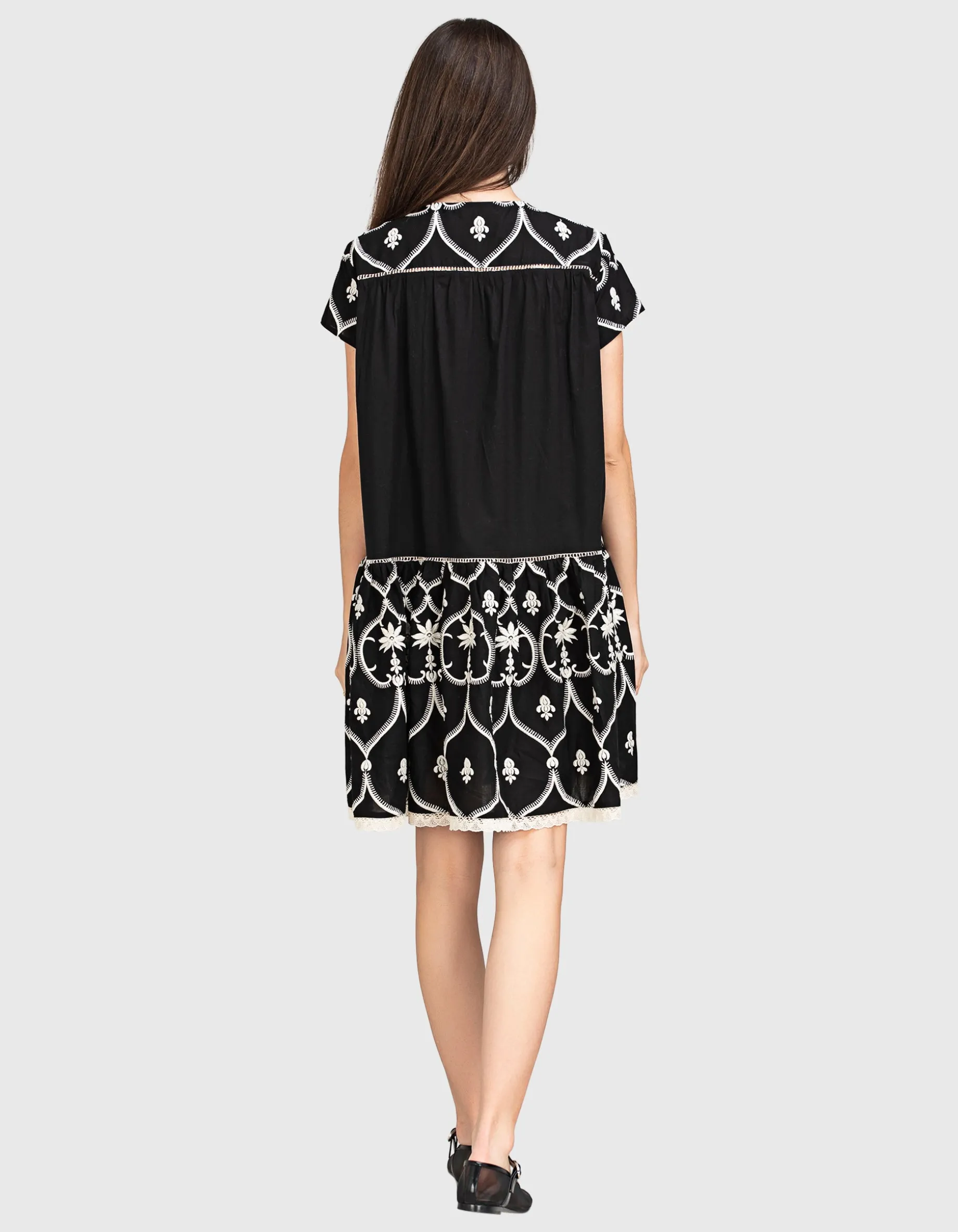Besticktes Mini-Kleid Visionary