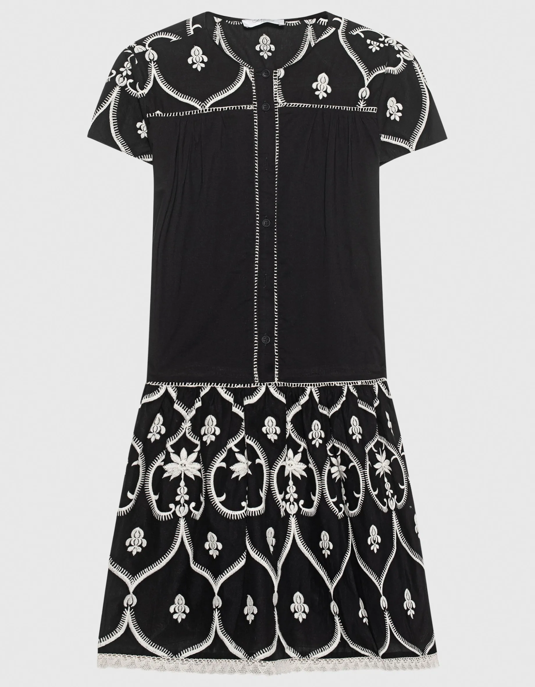 Besticktes Mini-Kleid Visionary