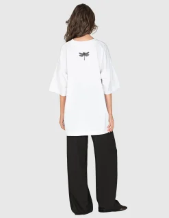 Besticktes Oversized T-Shirt