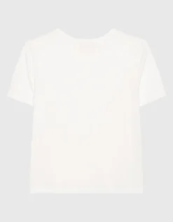 Boxy-Cut Strick T-Shirt