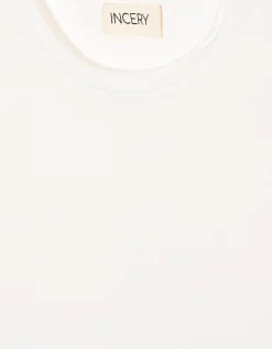 Boxy-Cut Strick T-Shirt