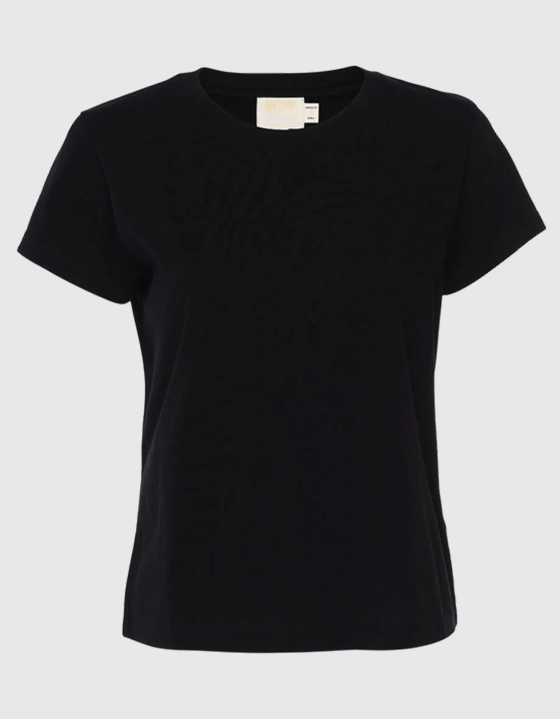Boxy-Cut T-Shirt Goldie mit Rundhalsausschnitt