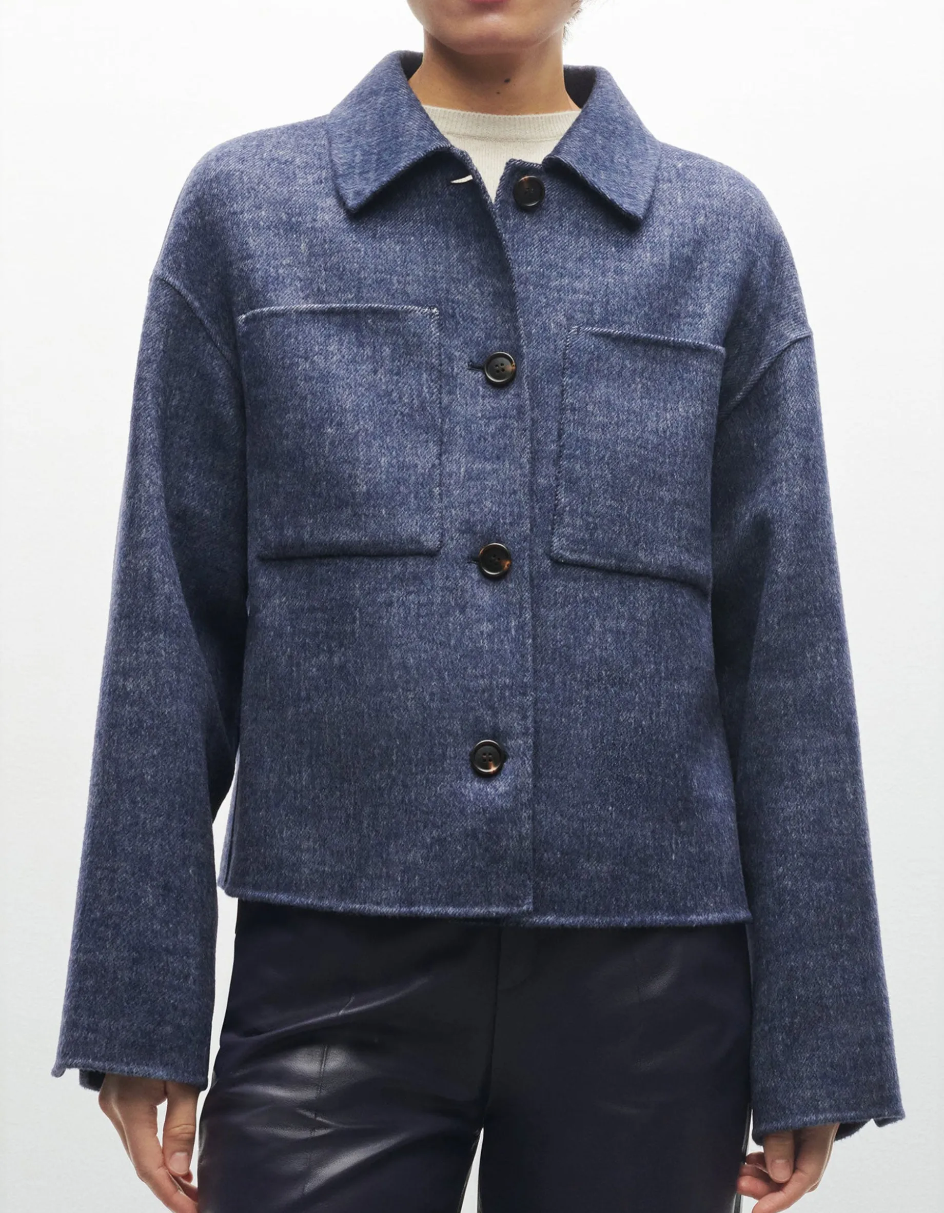 Boxy-Cut Woll-Jacke Carine