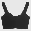 Bra-Crop-Top mit Trägern