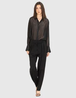 Bundfaltenhose Poldina mit Eingrifftaschen