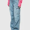 Cargo Wide-Leg Jeans