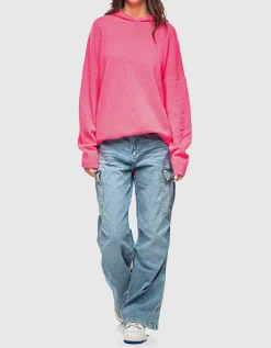 Cargo Wide-Leg Jeans