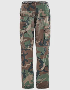 Cargo-Hose mit Camouflage-Musterung