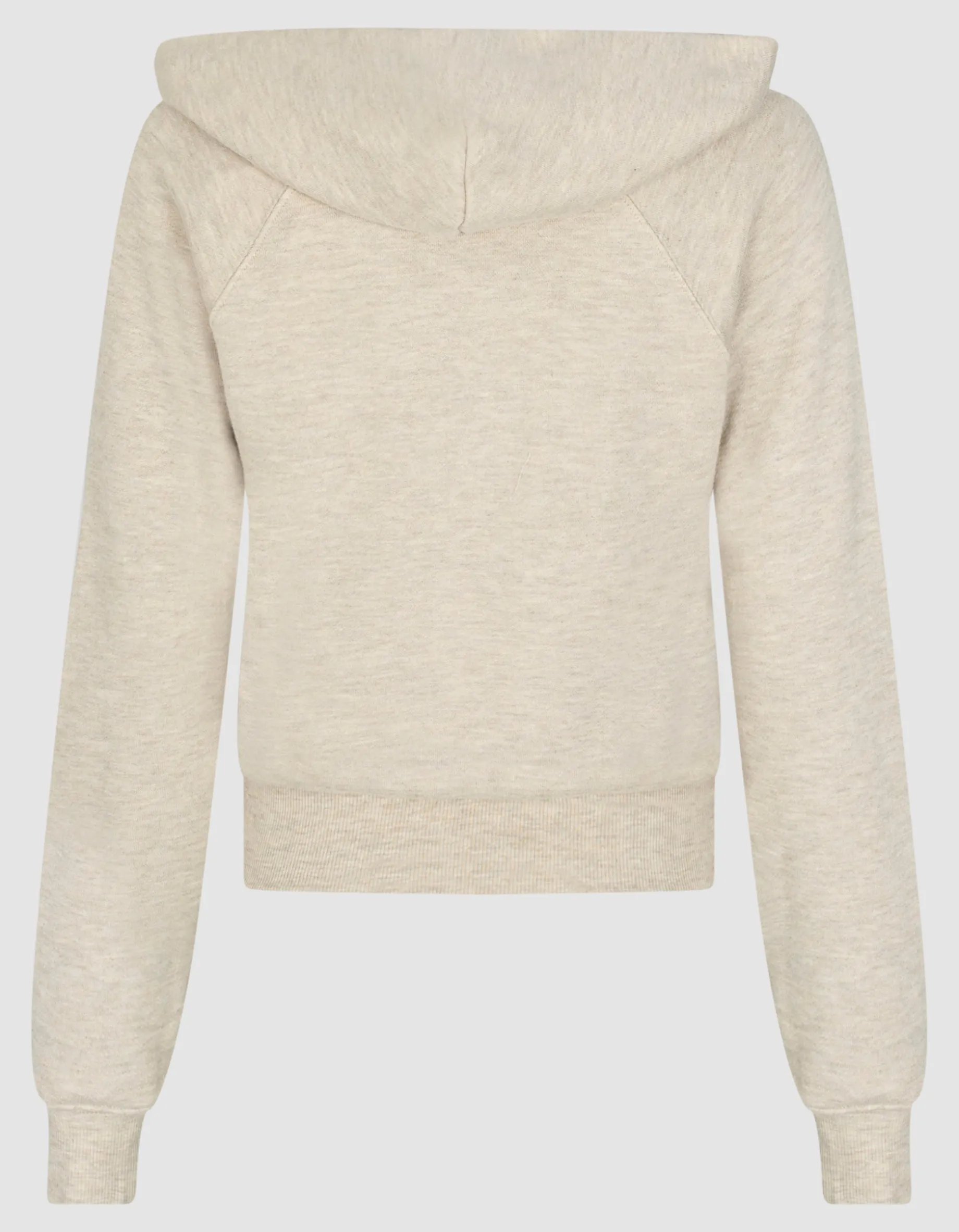 Cropped Hoodie mit Logo-Stickerei