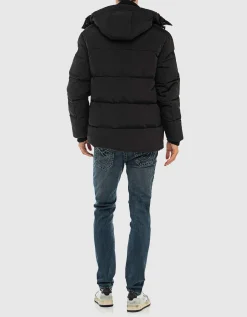 Daunenjacke mit Kapuze