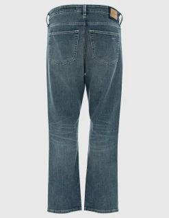Destroyed Straight-Leg-Jeans