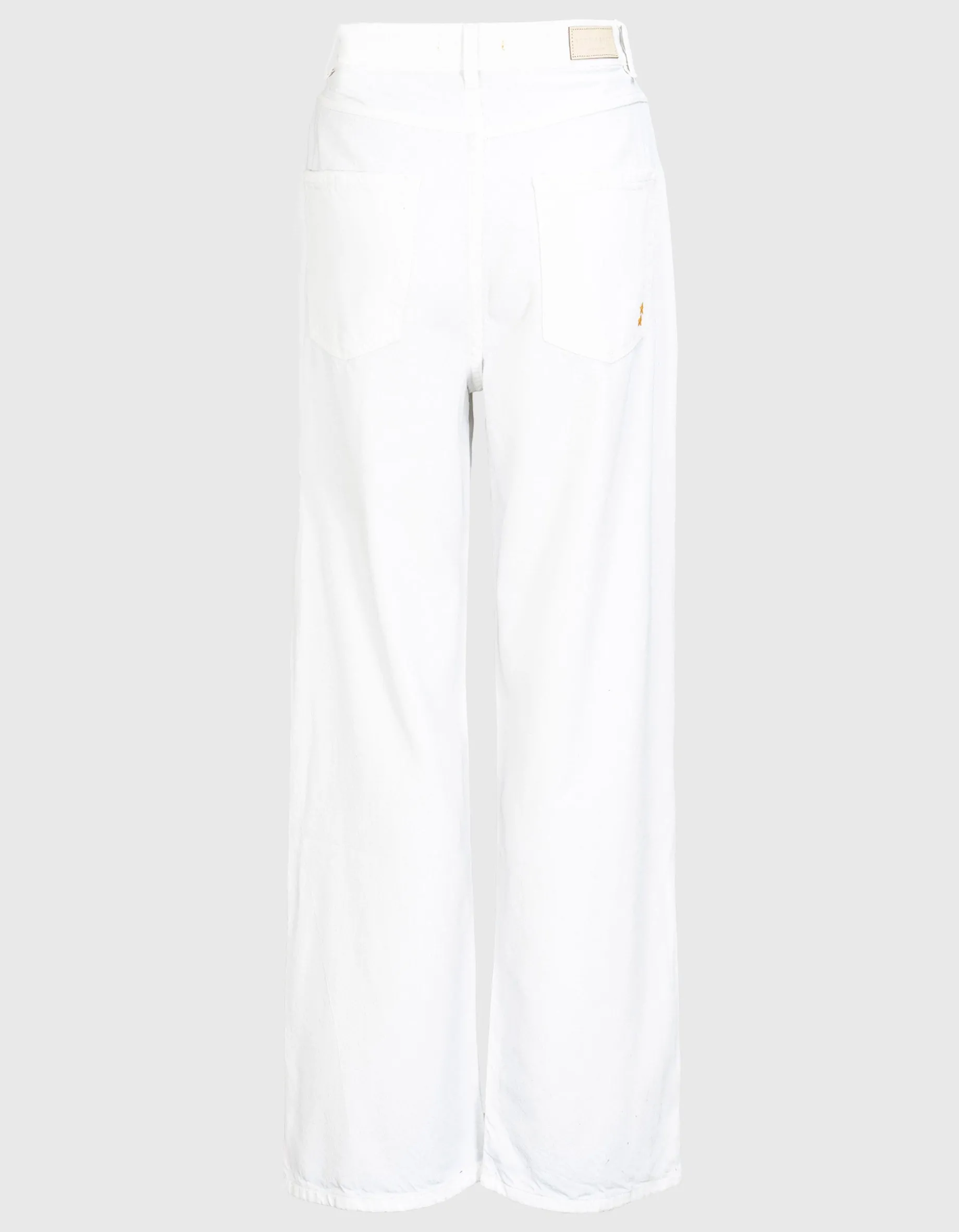 Destroyed Wide-Leg Jeans Poppy