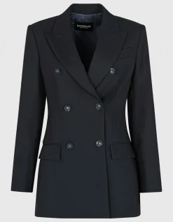 Doppelreihiger Woll-Blazer