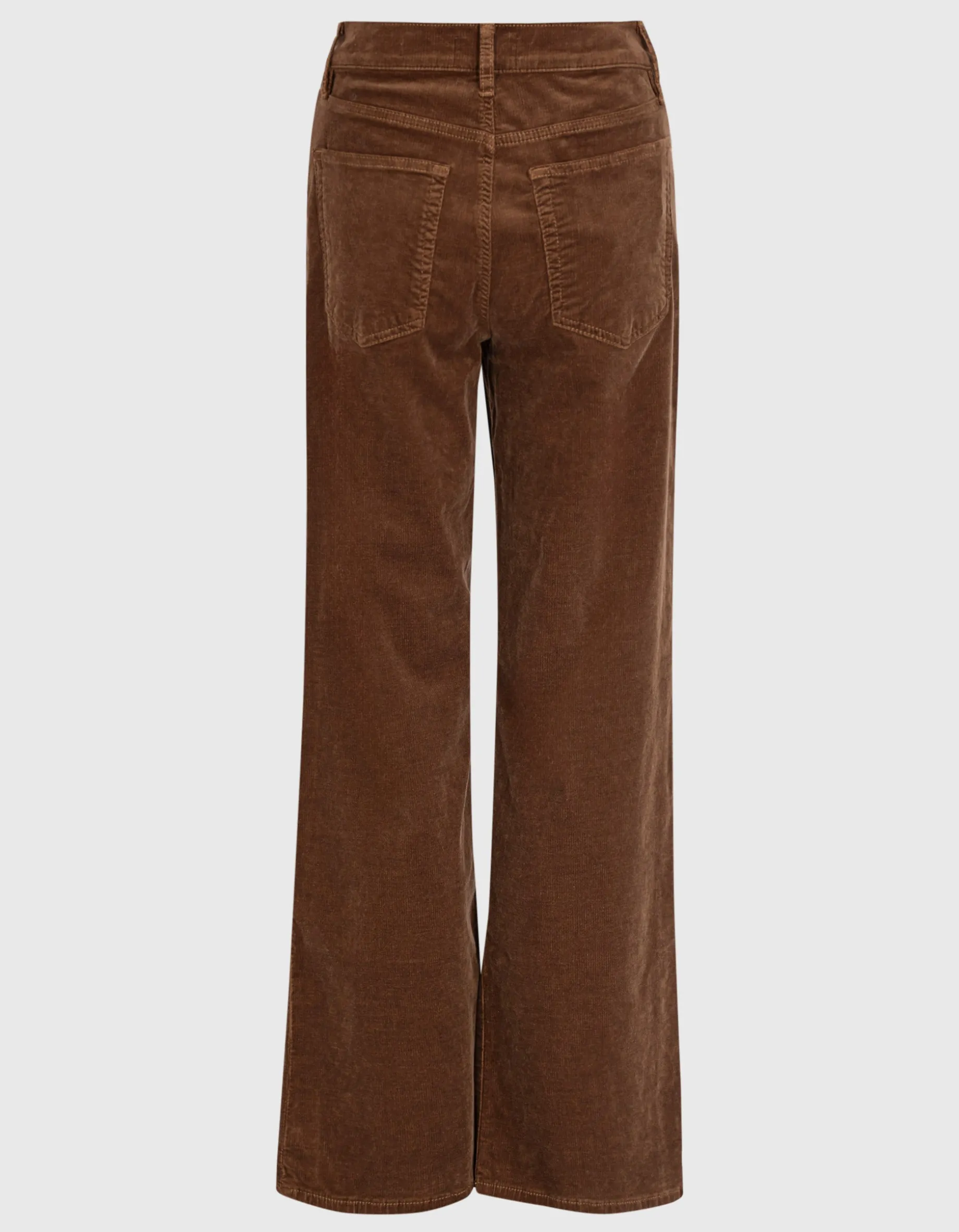 Feinkord Wide-Leg Hose