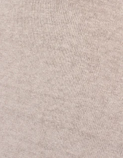 Feinstrick Leinen-Poloshirt